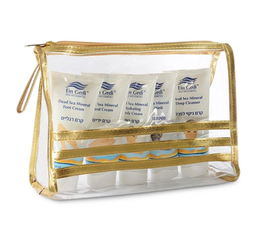 5 in 1 Kit of Hand Cream Foot Cream Mud Mask Body Cream & Facial Cleanser - Ein Gedi