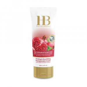 H&B Anti-Aging and Firming Pomegranate Cream with Active Minerals from the Dead Sea