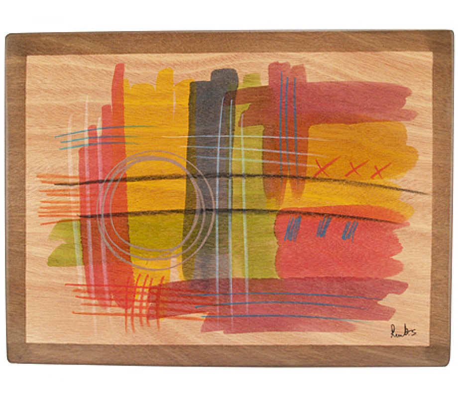 Abstract Rectangular Placemat - Kakadu