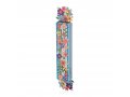 Acrylic Mezuzah Case, Pastel Floral Design - Dorit Judaica