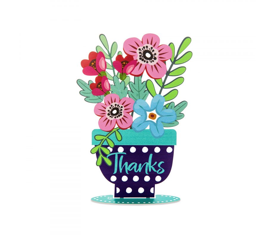 Colorful Flower Sculpture with