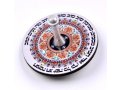 Decorative Song Words Dreidel – Intricate Floral Design by Dorit Judaica