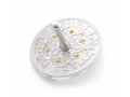 Dorit Judaica Decorative Nes Gadol Flower Dreidel with Stand - Swarovski Stones