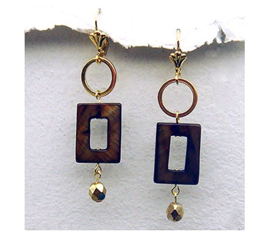Geometric Earrings by Edita