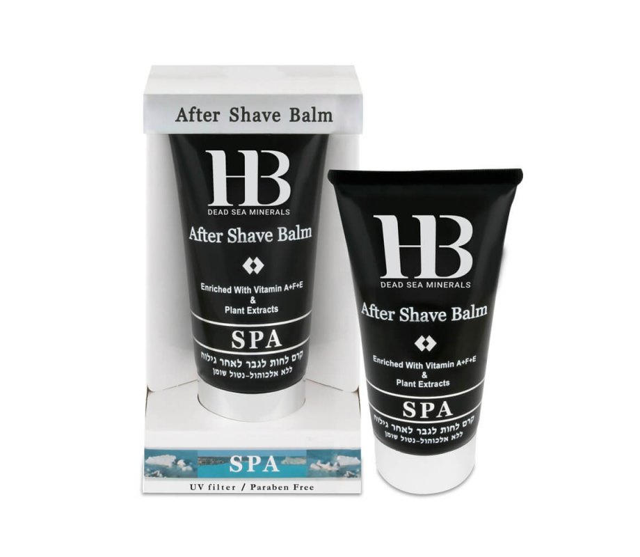 H&B After-Shave Balm for Men Enriched with Plant Extracts and Dead Sea Minerals