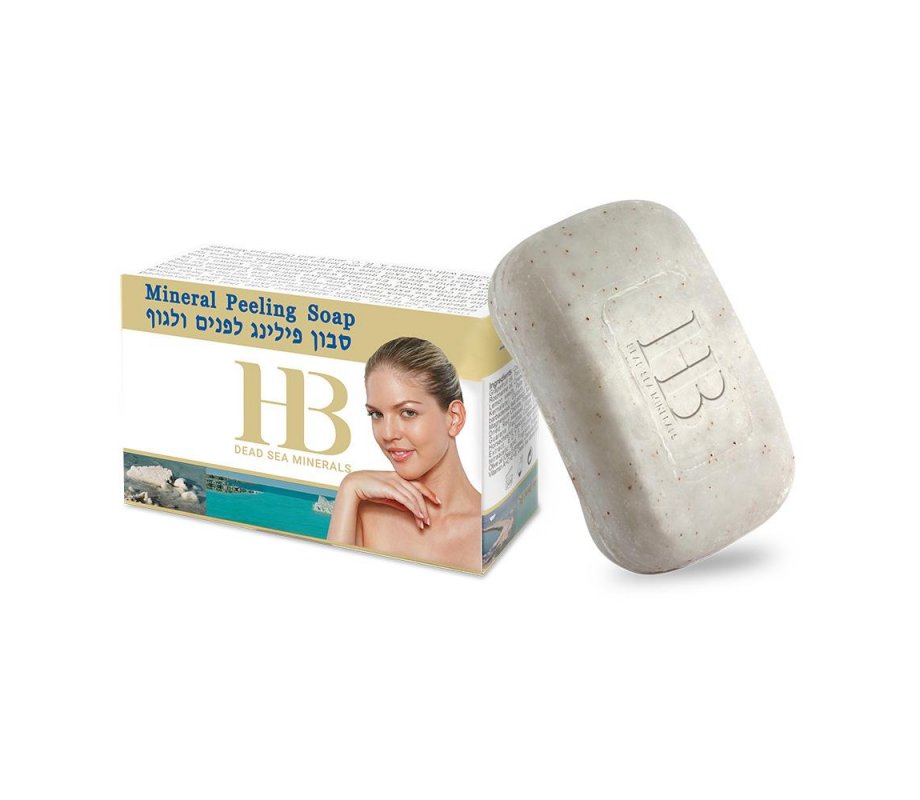 H&B Bar of Soap from the Dead Sea – Mineral Peeling Soap