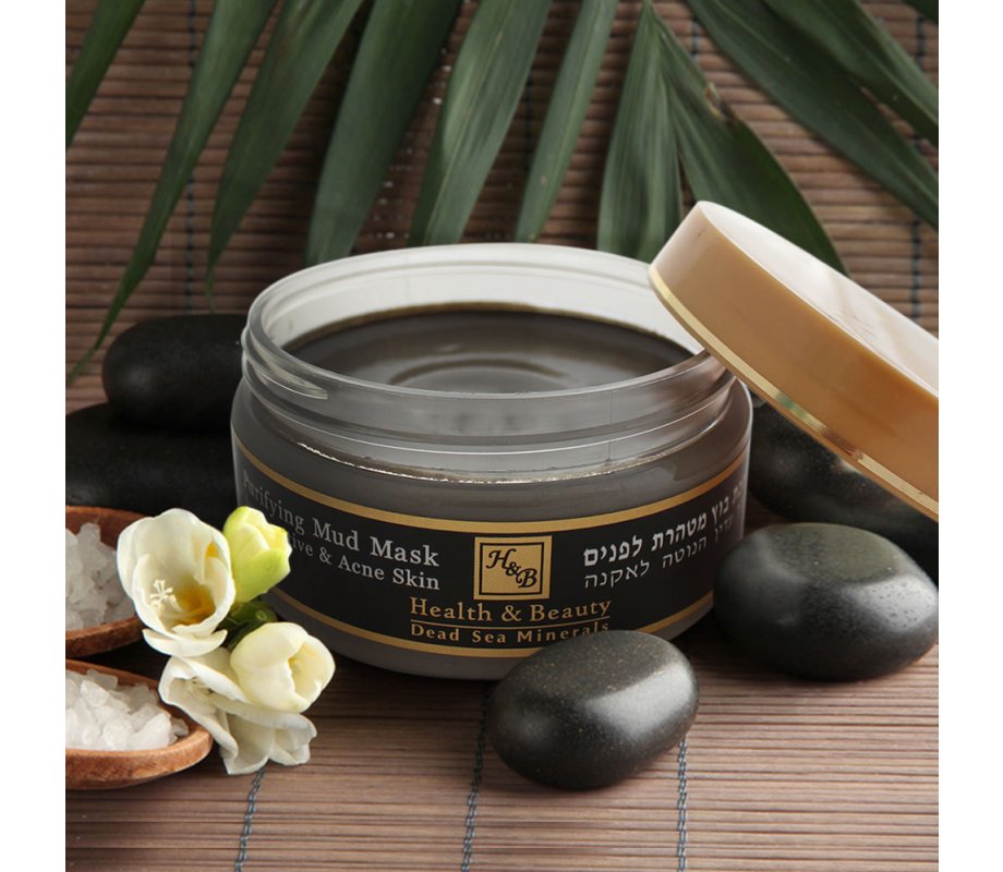 H&B Dead Sea Mud Mask for Acne Skin