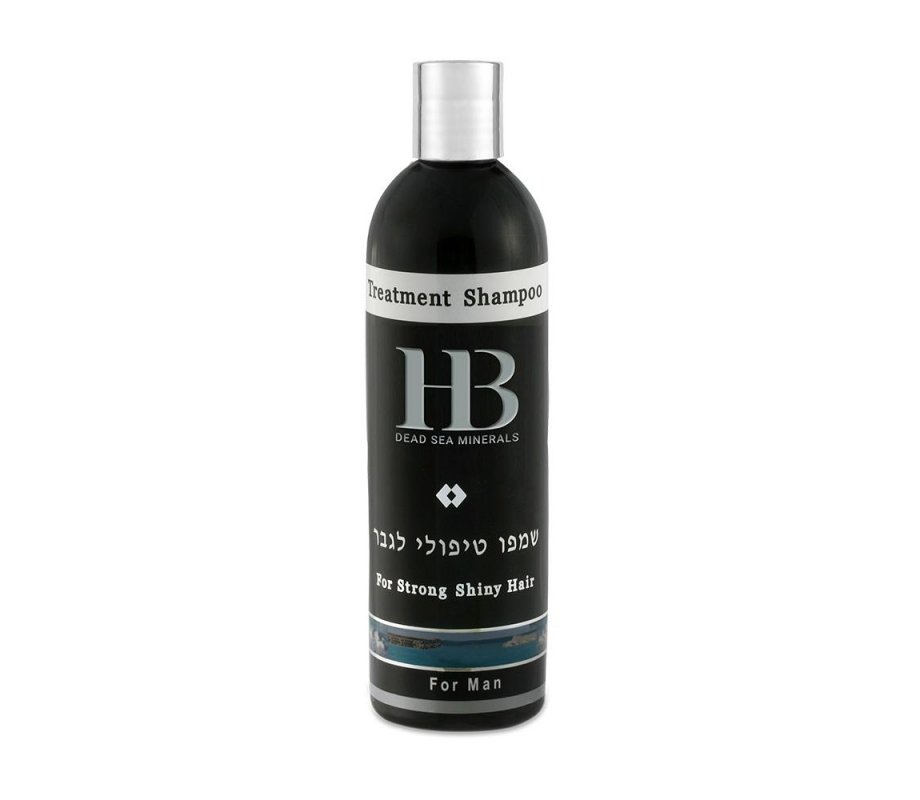 H&B Men's Treatment Shampoo Enriched with Vitamins and Dead Sea Minerals