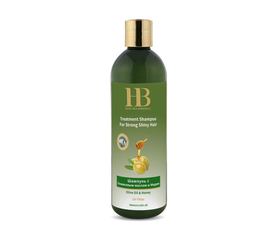 H&B Olive Oil and Honey Treatment Shampoo with Minerals from the Dead Sea
