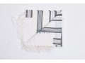 Hallel Wool Tallit Non Slip Prayer Shawl with Gray Stripes