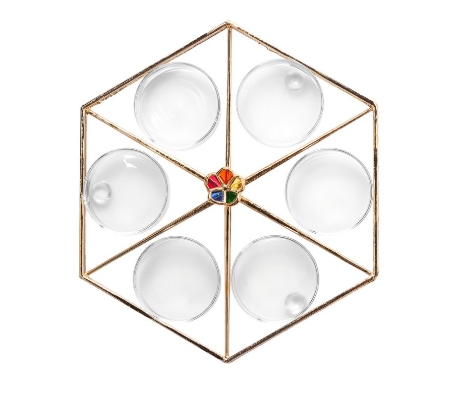 Israel Museum Passover Seder Plate by Eli Yashar