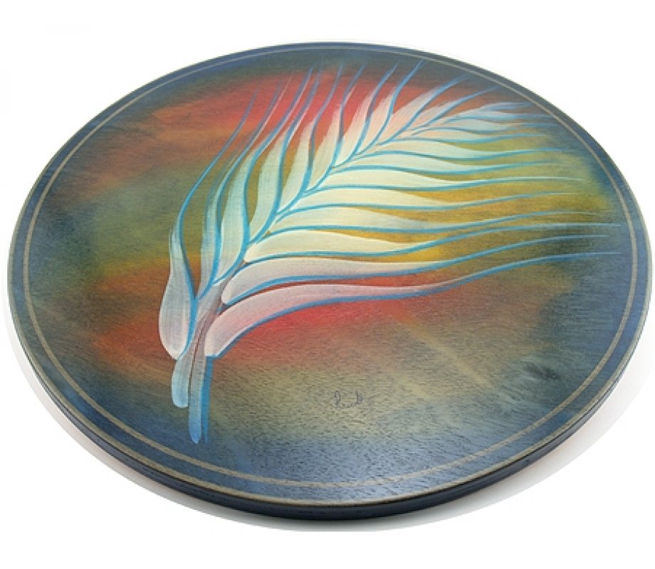 Kakadu Lazy Susan - White Plume