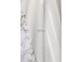 LaMenatzeach Wool Tallit Non Slip Prayer Shawl - Shiny White Stripes