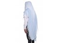 Light Blue Stripe Shir Non Slip Wool Tallit