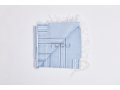 Light Blue Stripe Shir Non Slip Wool Tallit