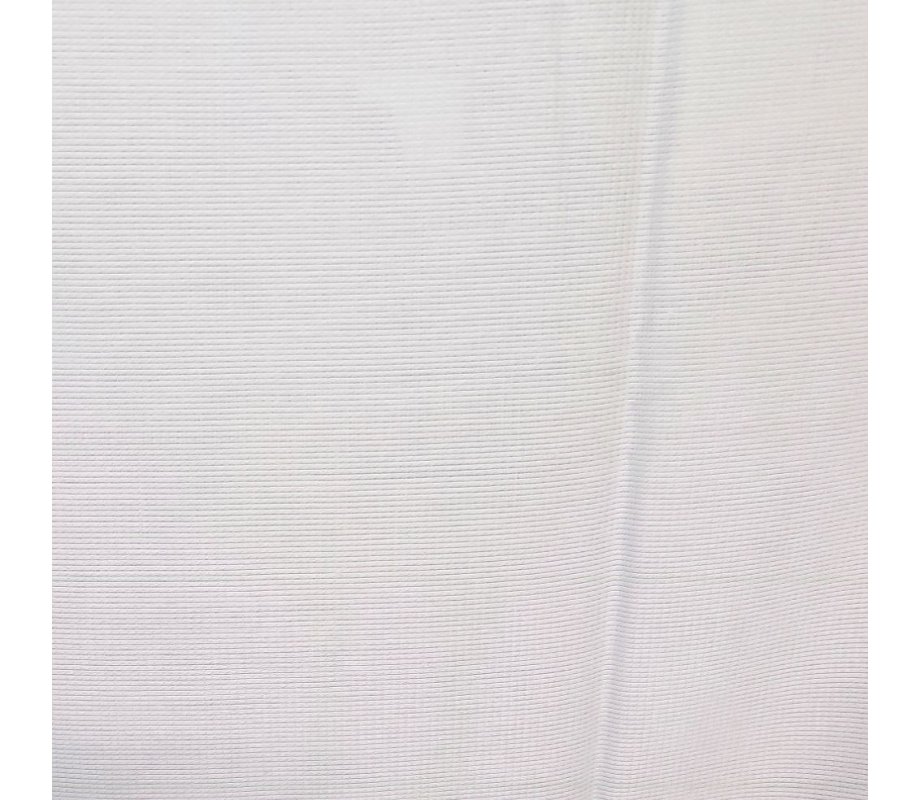 Non Slip Acrylic Prayer Shawl, Textured Checkerboard Weave – Gold and White Stripes