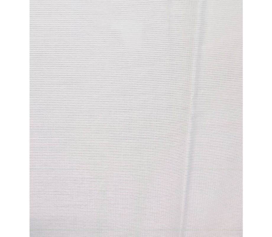 Non-Slip Acrylic Prayer Shawl, Textured Checkerboard Weave - Silver and Black Stripes