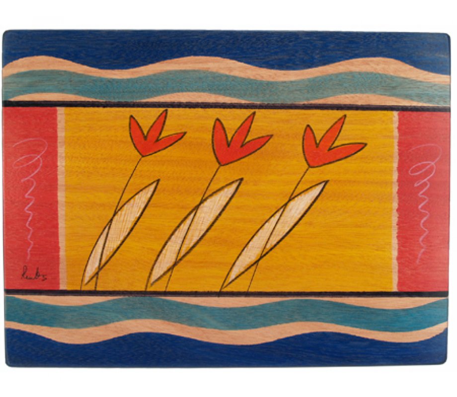 Peri Rectangular Placemat - Kakadu