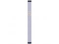 Pillar Mezuzah Case with Curving Shin in Light Colors, 7 Inches Height - Agayof