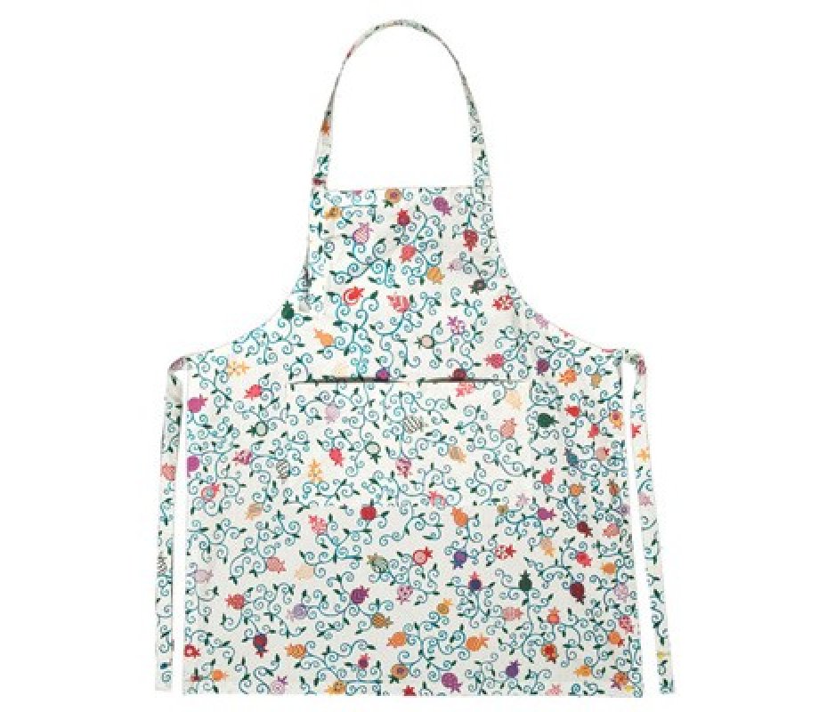 Pomegranate Design Apron - Yair Emanuel