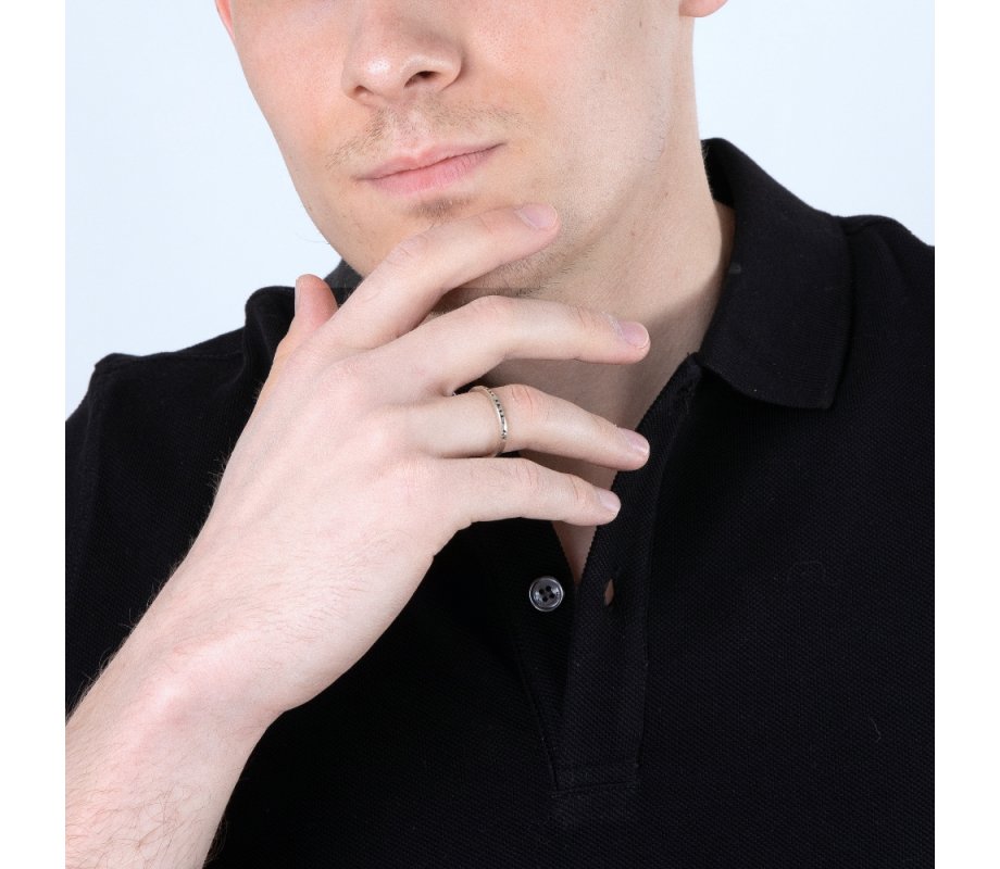 Ring of Sterling Silver, Ani Ledodi VeDodi Li Engraved in Hebrew English Inside