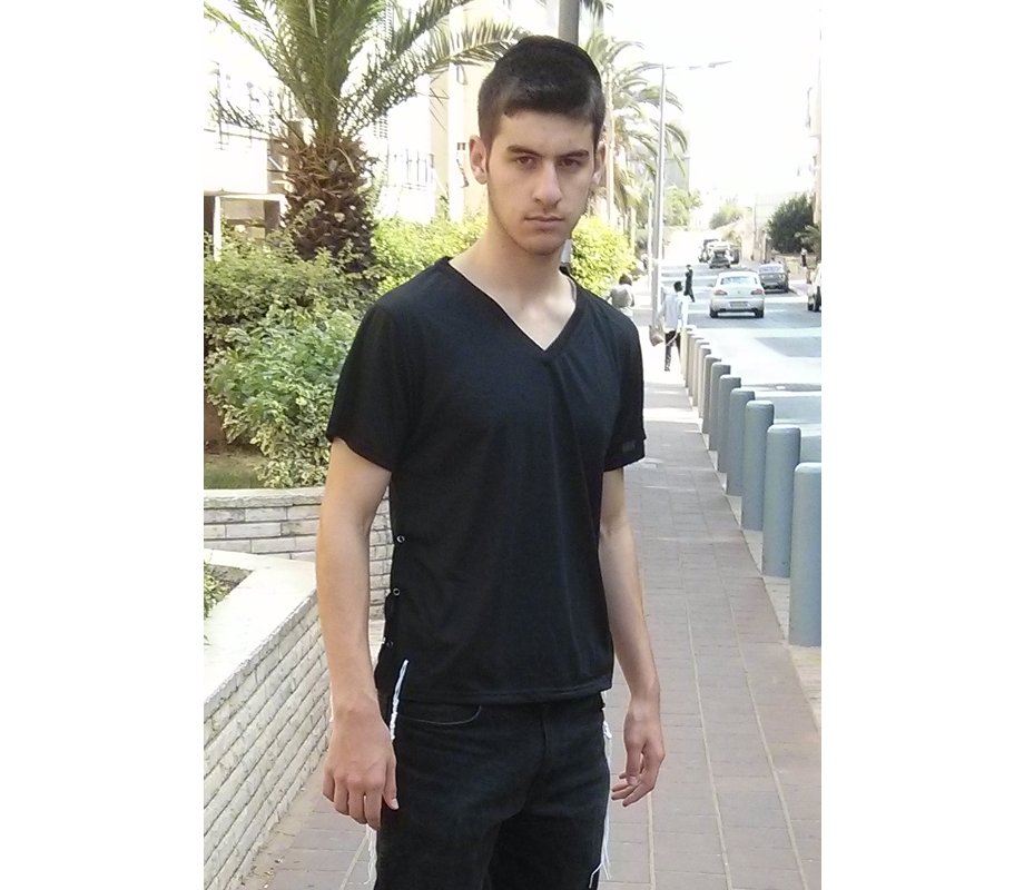 Sports Tzitzit T-Shirt Adult Size - Black