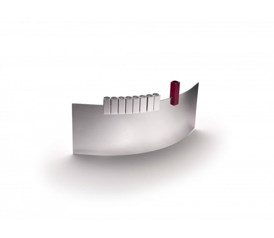 Tel Aviv City Contemporary Hanukkah Menorah - Laura Cowan