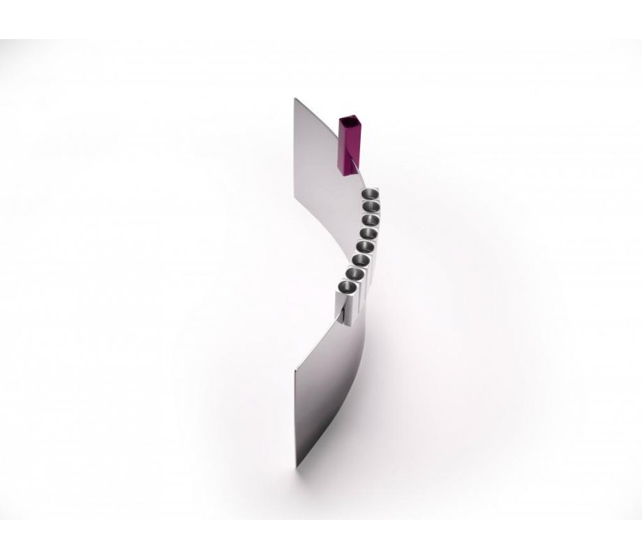 Tel Aviv City Contemporary Hanukkah Menorah - Laura Cowan