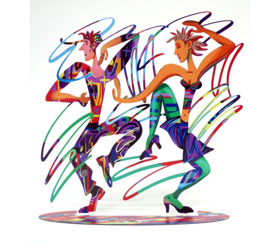 Twisters Free Standing Double Sided Sculpture - David Gerstein