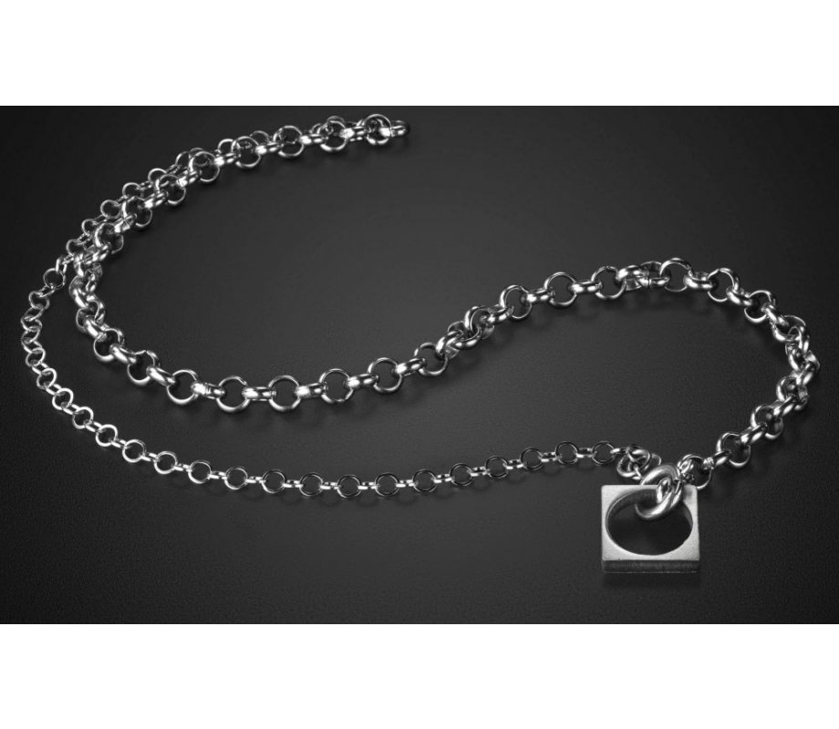 Two in One, Stainless Steel Bracelet and Necklace Chain - Adi Sidler