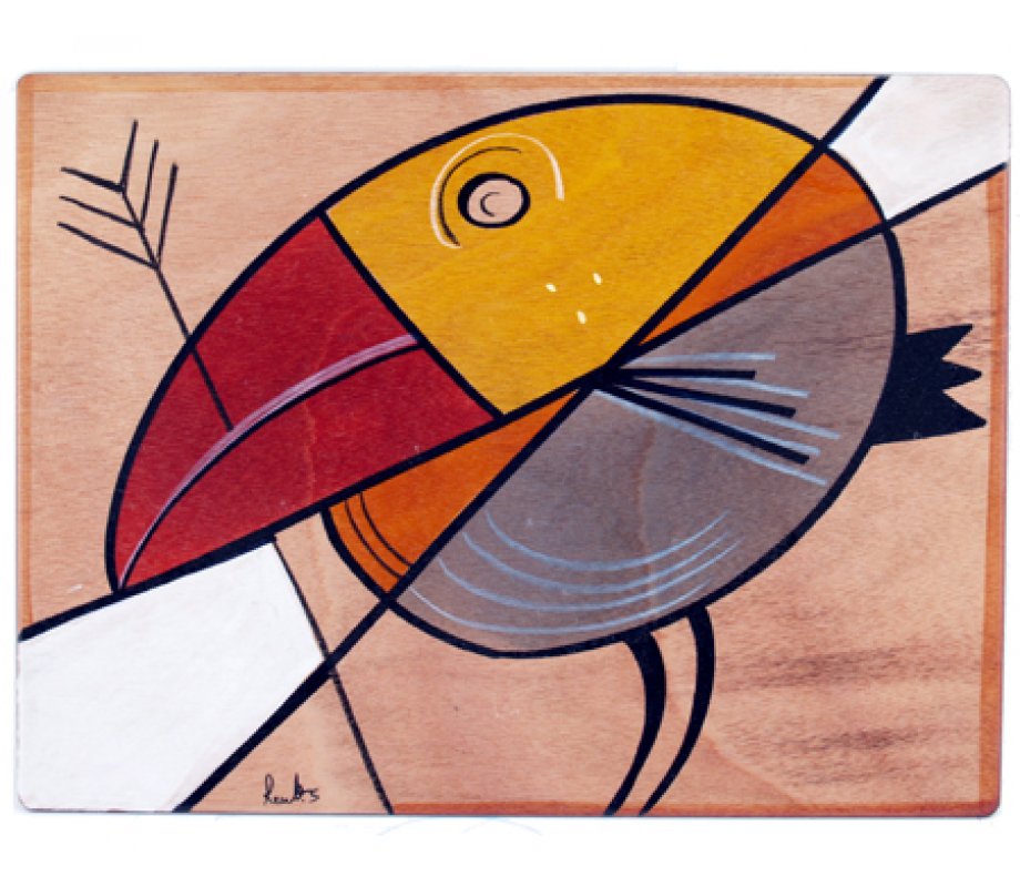 Zipi Rectangular Placemat - Kakadu